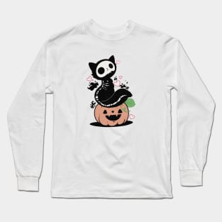 Skelecat Long Sleeve T-Shirt